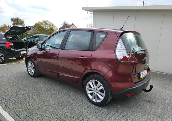 Renault Scenic cena 27550 przebieg: 177250, rok produkcji 2013 z Barwice małe 596
